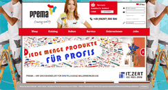 Desktop Screenshot of i-prema.de